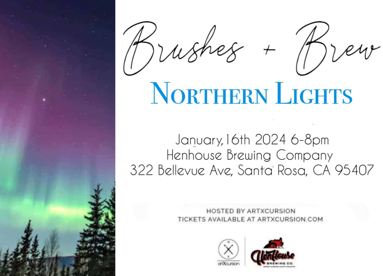 Northern Lights Paint Night!