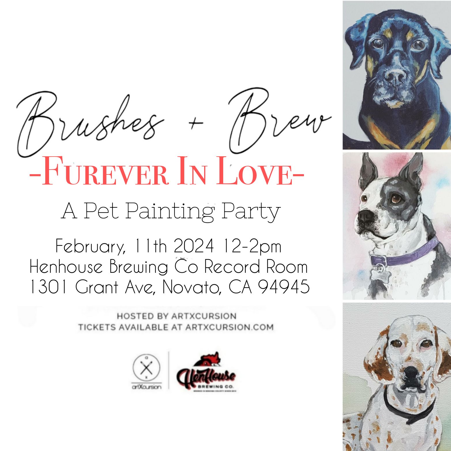 instasize_231204071836 Furever In Love: A Pet Portrait Paint Night!