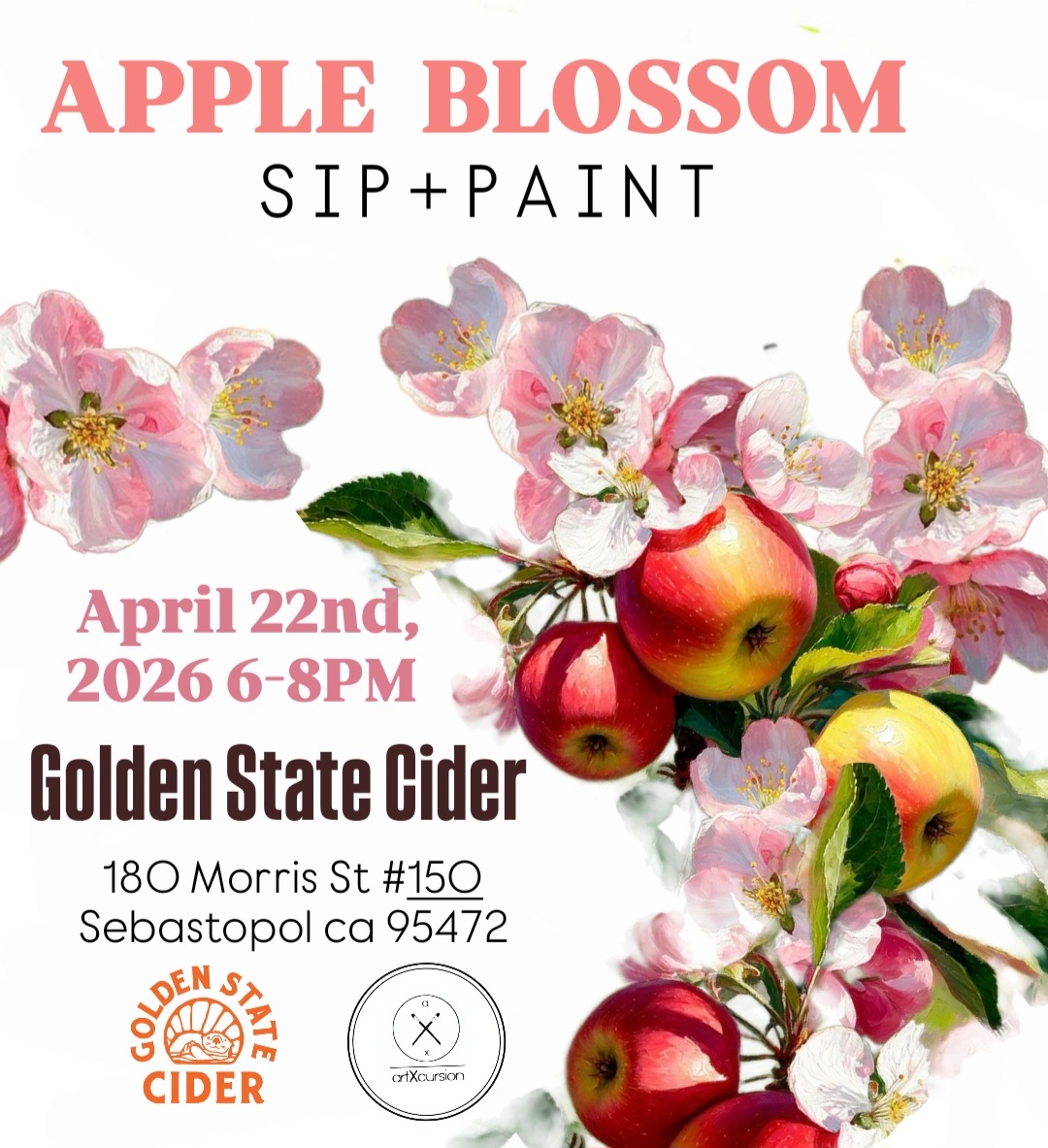 Apple Blossom Paint Night!
