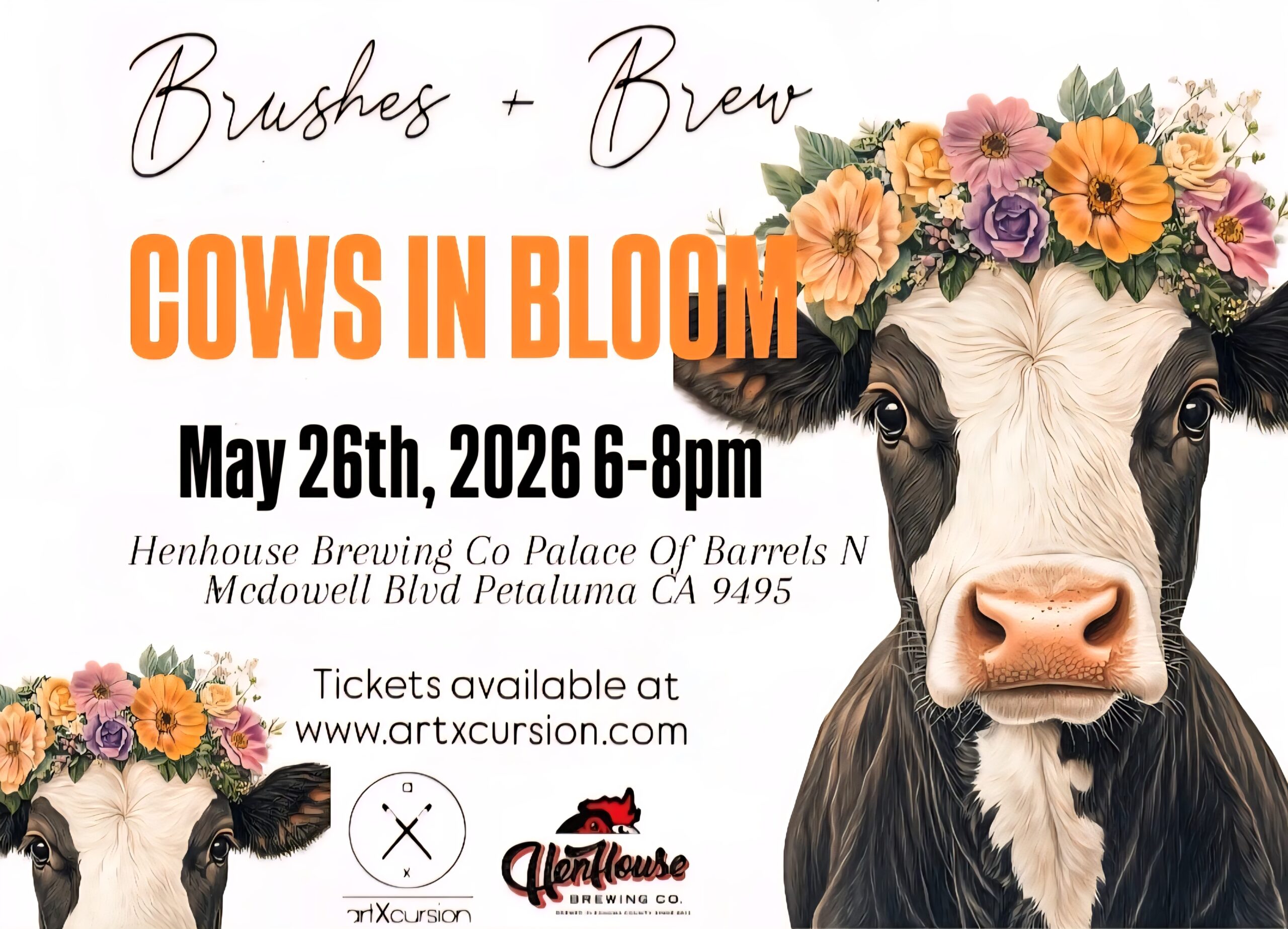Cows in Bloom
