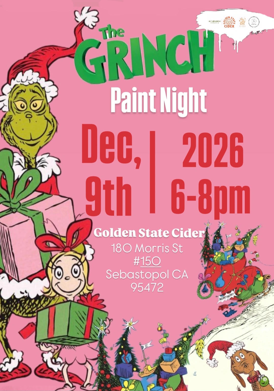 The Grinch Paint Night